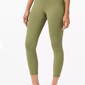 Lululemon Invigorate 25" Bronze Green